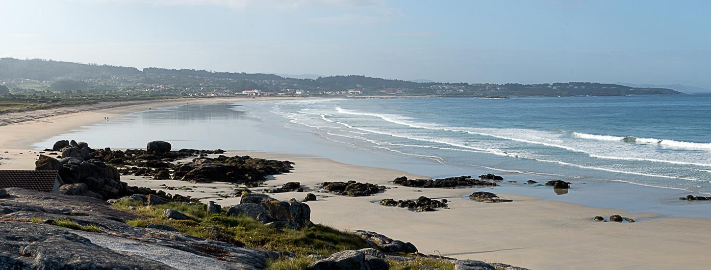 Pousada A Lanzada Playa de la Lanzada Bagian luar foto
