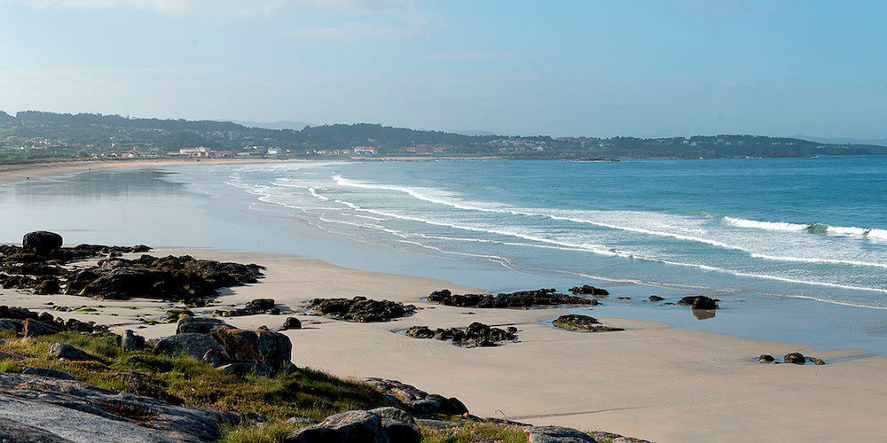 Pousada A Lanzada Playa de la Lanzada Bagian luar foto